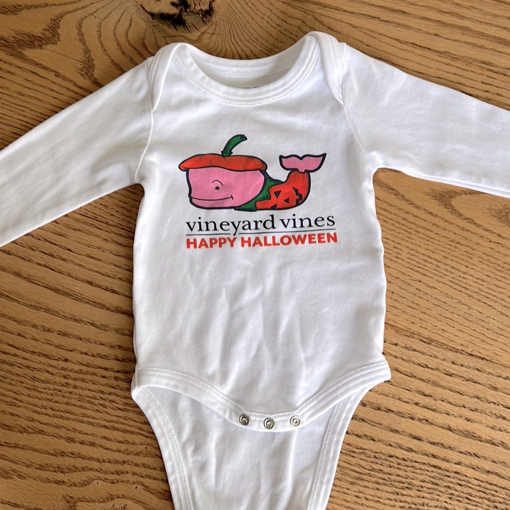 Vineyard Vines Halloween Onesie ~ 3-6 Months